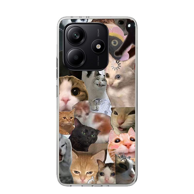 Crying Cat Memes Phone Case For Xiaomi Redmi Note 15 14 13 12S 12 Pro Plus 11S 11E 11 11T 10S 10 Art Soft Pattern Cover Redmi No Note 14 Pro Plus
Crying Cat Memes Phone Case For Xiaomi Redmi Note 15 14 13 12S 12 Pro Plus 11S 11E 11 11T 10S 10 Art Soft Pattern Cover Redmi No Note 14 Pro Plus
