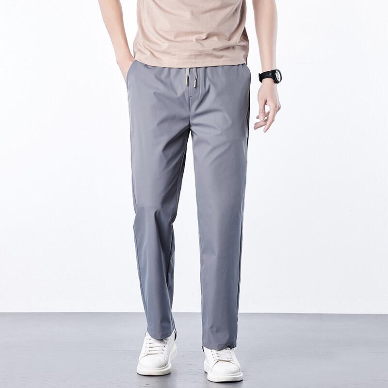 Waterproof Ice Silk Pants with Pocket - Youthful and Trendy
Waterproof Ice Silk Pants with Pocket - Youthful and Trendy