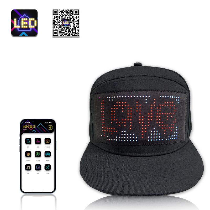 Creative DIY LED Baseball Hat Application Control Luminous LED Hat Unisex Advertising Hat Costume Accessories Adjustable
Creative DIY LED Baseball Hat Application Control Luminous LED Hat Unisex Advertising Hat Costume Accessories Adjustable