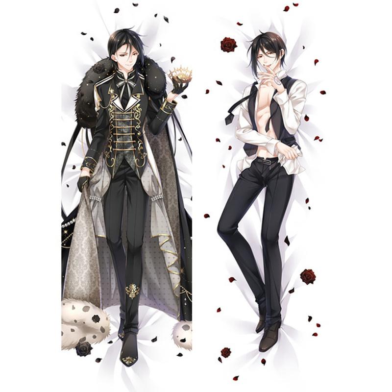 60x180 см наволочка из японского аниме Kuroshitsuji Black Butler Sebastian Ciel Dakimakura, обнимающая наволочка для тела, длинная наволочка
60x180 см наволочка из японского аниме Kuroshitsuji Black Butler Sebastian Ciel Dakimakura, обнимающая наволочка для тела, длинная наволочка