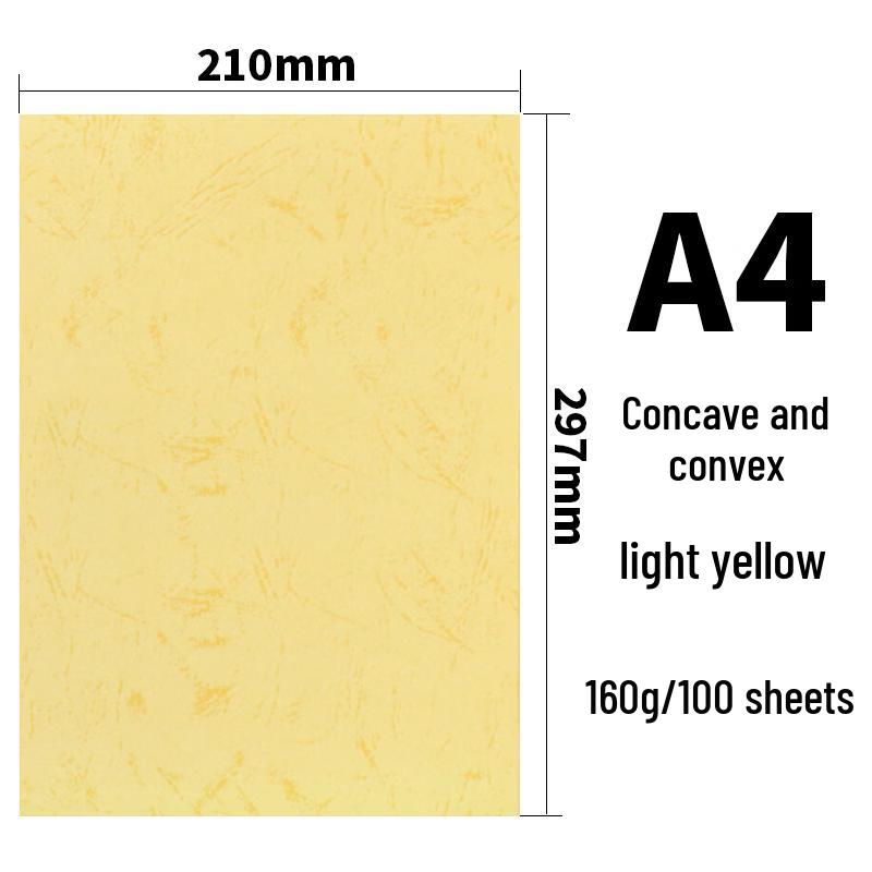 Maimerfei Embossed A4 Document Cover Paper
Maimerfei Embossed A4 Document Cover Paper