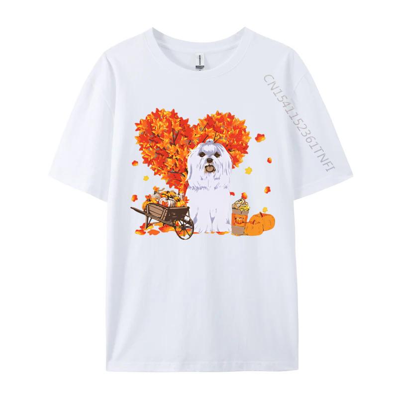 Maltese Autumn Tree Fall Leaves Pumpkin Tshirt Cotton Mens Tops Shirts Brand New Top Tshirts Brand Clothing S
Maltese Autumn Tree Fall Leaves Pumpkin Tshirt Cotton Mens Tops Shirts Brand New Top Tshirts Brand Clothing S