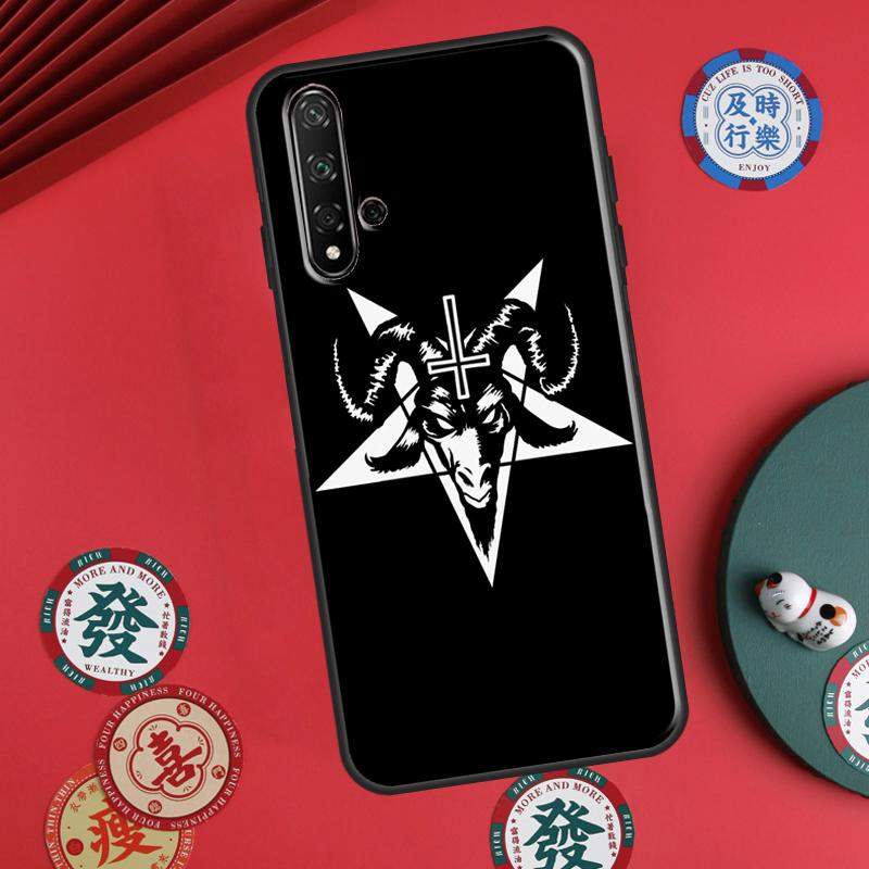 Goat Head Satan For Huawei P30 P20 P40 Lite P60 Pro Nova 5T 12s 12i 11i Y90 Y70 Y60 Y61 Y91 Y72 9 10 SE Case Huawei Nova 12i
Goat Head Satan For Huawei P30 P20 P40 Lite P60 Pro Nova 5T 12s 12i 11i Y90 Y70 Y60 Y61 Y91 Y72 9 10 SE Case Huawei Nova 12i