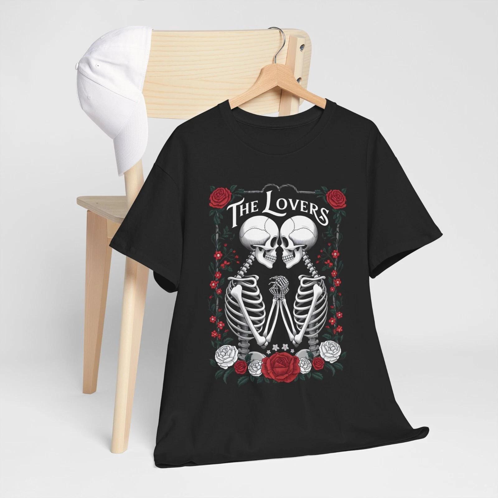 Romantic Skeleton Tee - Casual Gothic Apparel, Halloween, Alternative Style S
Romantic Skeleton Tee - Casual Gothic Apparel, Halloween, Alternative Style S