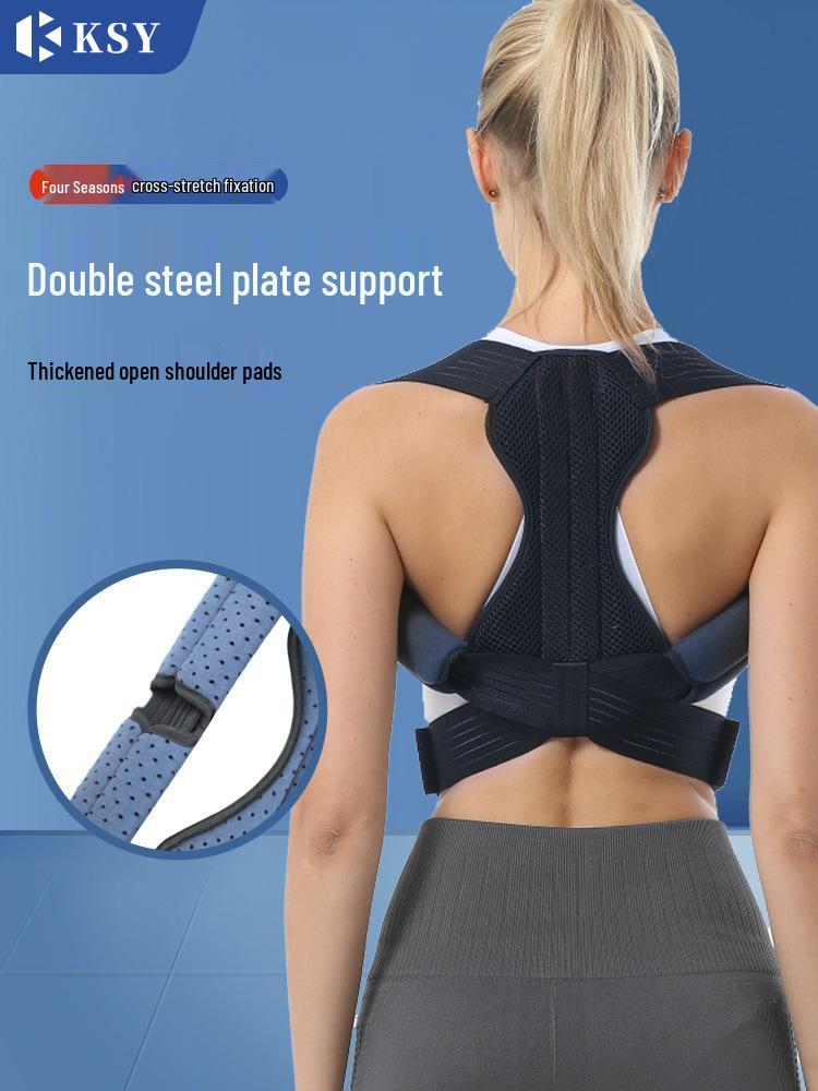 Posture Corrector with Clavicle Support and Steel Plate S
Posture Corrector with Clavicle Support and Steel Plate S