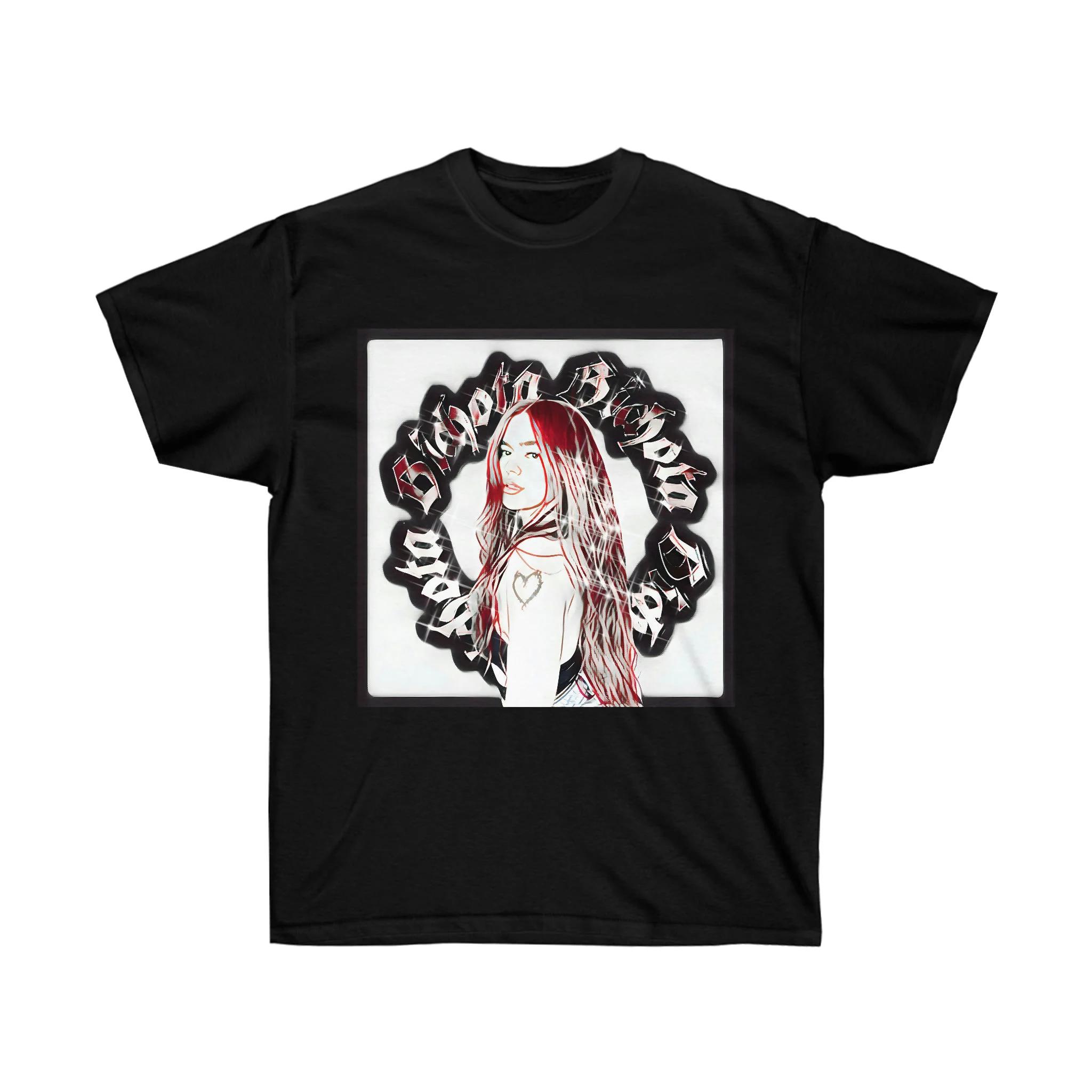 Karol G Bichota Merch Tshirt UNISEX and Women Summer Cotton Y2K Clothing Gothic Fashion Round Neck Short Sleeved Top Streetwear M
Karol G Bichota Merch Tshirt UNISEX and Women Summer Cotton Y2K Clothing Gothic Fashion Round Neck Short Sleeved Top Streetwear M