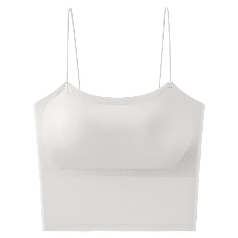 Sling vest women s chest pad solid color integrated daily inner fixed no steel ring no running cup breathable no bra XL
Sling vest women s chest pad solid color integrated daily inner fixed no steel ring no running cup breathable no bra XL