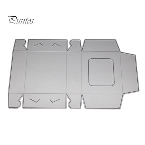 Подарочная коробка для изготовления штампов, простая в использовании многоразовая изысканная высечка для альбома для вырезок для подарка серебряный