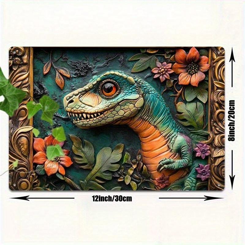 2d Flat 30*20cm, Weather Resistant Wooden Dinosaur Wall Art, Wooden Sign Decor for Home and Garden, Wooden Artwork, for Kitchen, Bedroom, Bar, Cafe. 30*20cm
2d Flat 30*20cm, Weather Resistant Wooden Dinosaur Wall Art, Wooden Sign Decor for Home and Garden, Wooden Artwork, for Kitchen, Bedroom, Bar, Cafe. 30*20cm