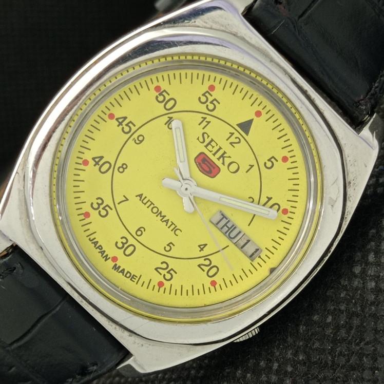 Б/У винтажные часы SEIKO 5 AUTOMATIC 7009A JAPAN MENS D/D YELLOW WATCH 612-a319023-9 SKU612-a319023
Б/У винтажные часы SEIKO 5 AUTOMATIC 7009A JAPAN MENS D/D YELLOW WATCH 612-a319023-9 SKU612-a319023