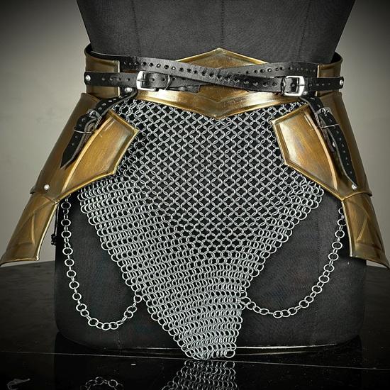 Brave Lady, Medieval Knight Tassets Armor with Chainmail, Female Costume, Cosplay Armor, Larp Armor Gift
Brave Lady, Medieval Knight Tassets Armor with Chainmail, Female Costume, Cosplay Armor, Larp Armor Gift
