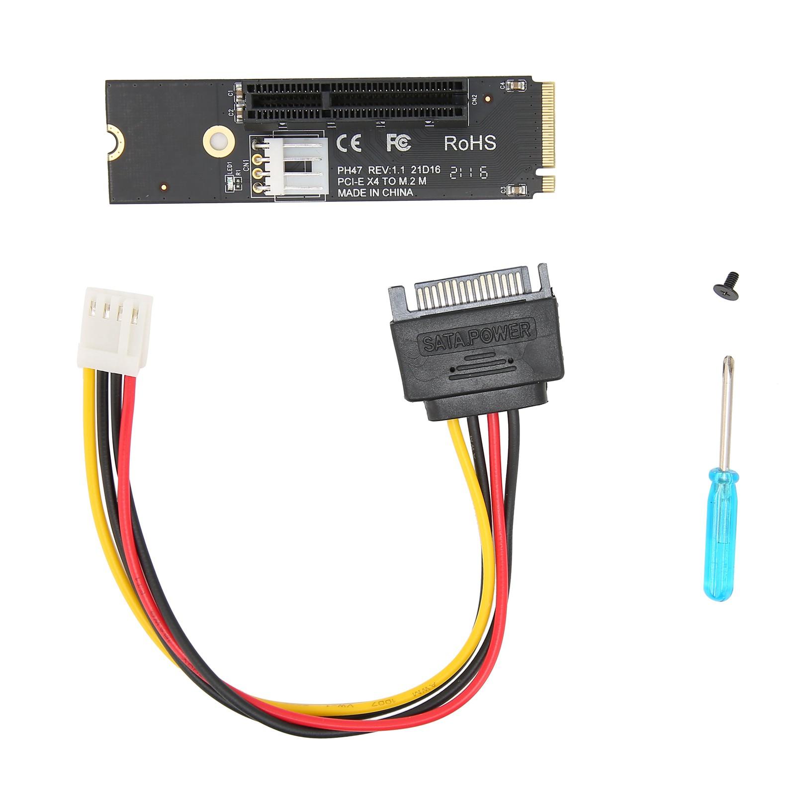 Райзер-карта NGFF до PCIE M.2 до PCIE 4X Гарантована стійкість до перешкод Адаптерна карта
Райзер-карта NGFF до PCIE M.2 до PCIE 4X Гарантована стійкість до перешкод Адаптерна карта