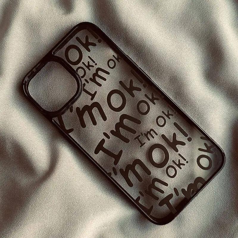Чехол для телефона I’m Ok с буквой для IPhone 16 15 14 13 12 Mini 11 14 Pro X XR XS Max 7 8 Plus SE2022 Модный Жесткий Ударопрочный Задний Чехол iPhone 15Plus
Чехол для телефона I’m Ok с буквой для IPhone 16 15 14 13 12 Mini 11 14 Pro X XR XS Max 7 8 Plus SE2022 Модный Жесткий Ударопрочный Задний Чехол iPhone 15Plus