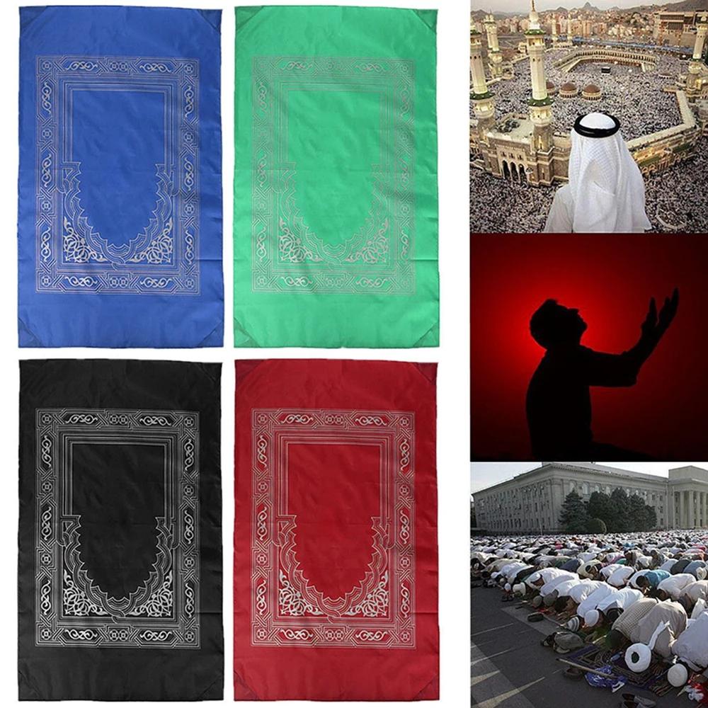 Muslim Prayer Rug Polyester Portable Braided Mats Simply Print with Compass in Pouch Travel Home New Style Mat Blanket 100*60cm 60x100cm чёрный
Muslim Prayer Rug Polyester Portable Braided Mats Simply Print with Compass in Pouch Travel Home New Style Mat Blanket 100*60cm 60x100cm чёрный