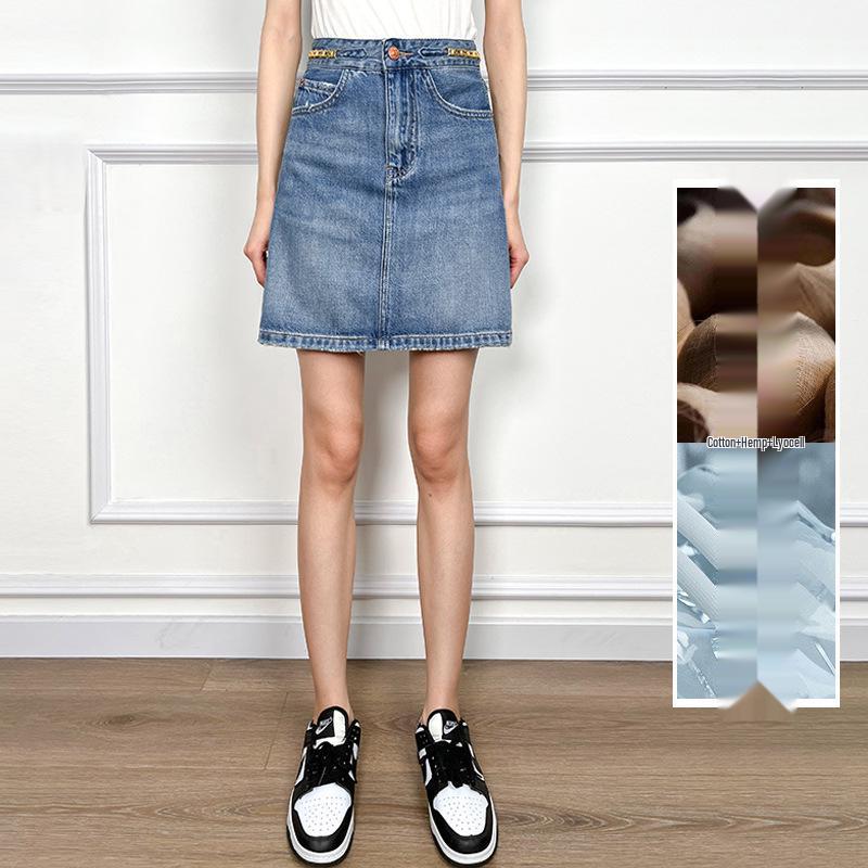 Yellow Flower High Waist Denim Mini Skirt - Summer 2025 Cool Cotton-Lyocell-Hemp Blend, Slimming & Sexy Design for Women M
Yellow Flower High Waist Denim Mini Skirt - Summer 2025 Cool Cotton-Lyocell-Hemp Blend, Slimming & Sexy Design for Women M