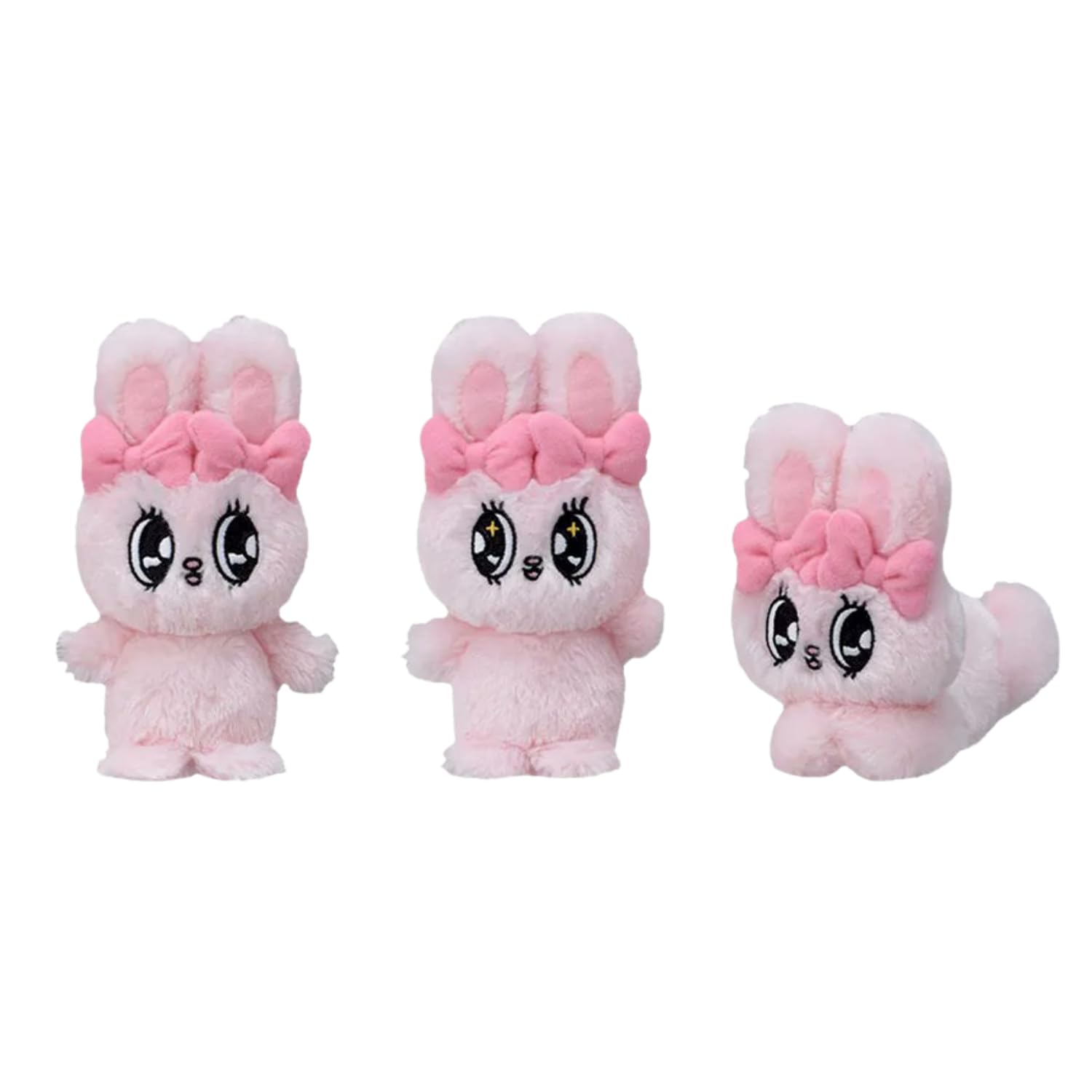 Esther Bunny Fluffy Mascot Plush Toy Set of 3, Approx. 15cm
Esther Bunny Fluffy Mascot Plush Toy Set of 3, Approx. 15cm