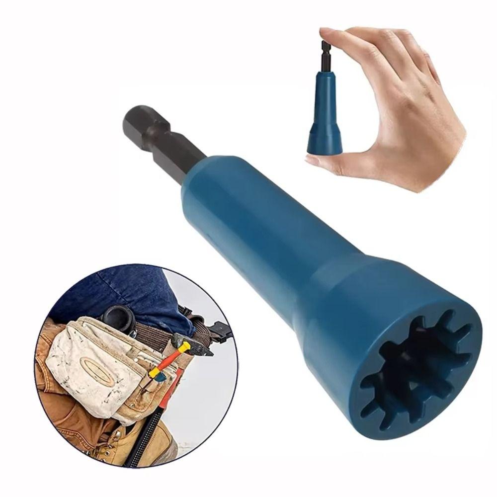 1/4 Chuck Wire Twisting Spinner Crimping Electric Wire Twisting Power for Power Drill Drivers темно-синього кольору
1/4 Chuck Wire Twisting Spinner Crimping Electric Wire Twisting Power for Power Drill Drivers темно-синього кольору