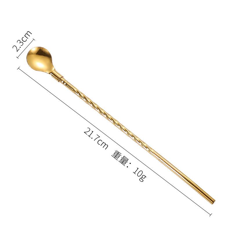 5PCS Stainless Steel Straw, Stirring Tube, Spoon - All-In-One Dual-Purpose Dessert and Milk Tea Spoon
5PCS Stainless Steel Straw, Stirring Tube, Spoon - All-In-One Dual-Purpose Dessert and Milk Tea Spoon
