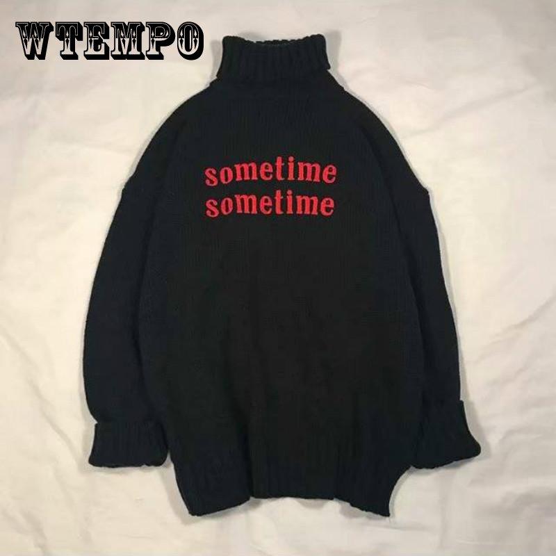 Pofulove водолазка с вышивкой букв, однотонный женский свободный свитер для пары на осень и зиму
Pofulove водолазка с вышивкой букв, однотонный женский свободный свитер для пары на осень и зиму