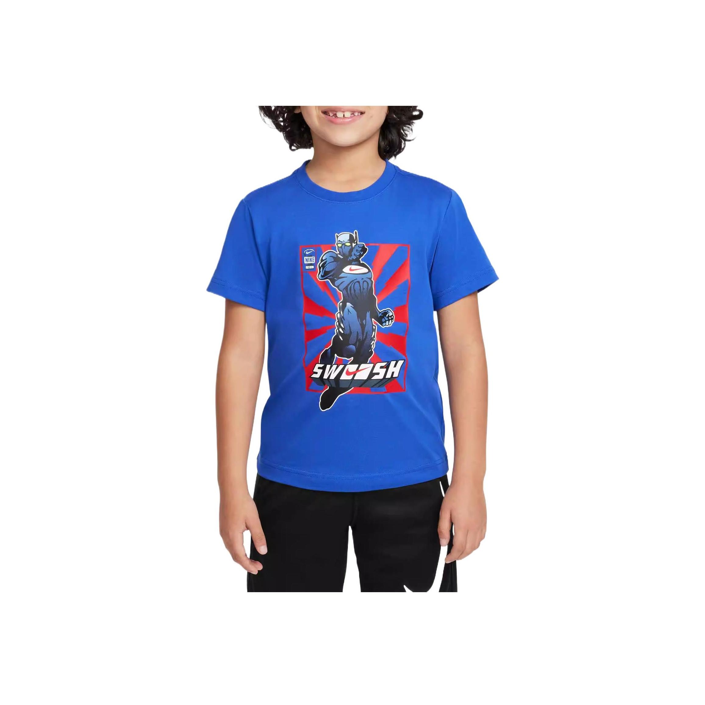 Nike Swoosh T-Shirt Soft Comfortable Simple Versatile Short Sleeve Kids Tops Game-Royal II3037-480 L
Nike Swoosh T-Shirt Soft Comfortable Simple Versatile Short Sleeve Kids Tops Game-Royal II3037-480 L