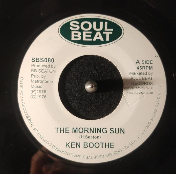7inch Record KEN BOOTHE / B.B. SEATON - The Morning Sun / The Morning Sun SBS080 Soul Beat UK Reggae, Ska & Dub Used
7inch Record KEN BOOTHE / B.B. SEATON - The Morning Sun / The Morning Sun SBS080 Soul Beat UK Reggae, Ska & Dub Used
