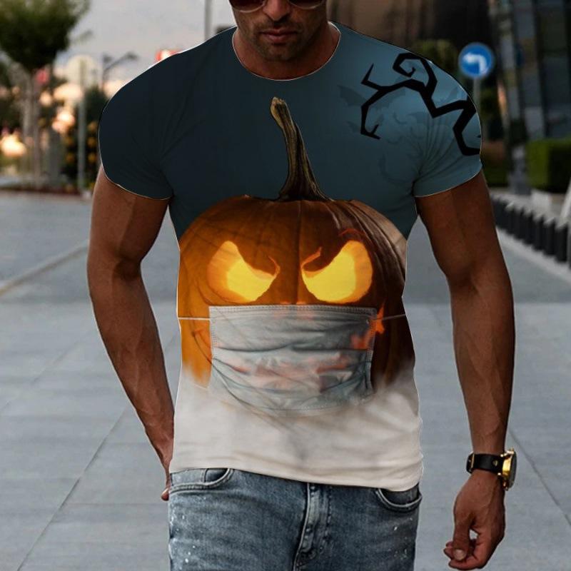 Мужская футболка с короткими рукавами и принтом Хэллоуина с 3D-принтом, повседневная футболка с круглым вырезом для занятий спортом на открытом воздухе, летняя 6XL
Мужская футболка с короткими рукавами и принтом Хэллоуина с 3D-принтом, повседневная футболка с круглым вырезом для занятий спортом на открытом воздухе, летняя 6XL