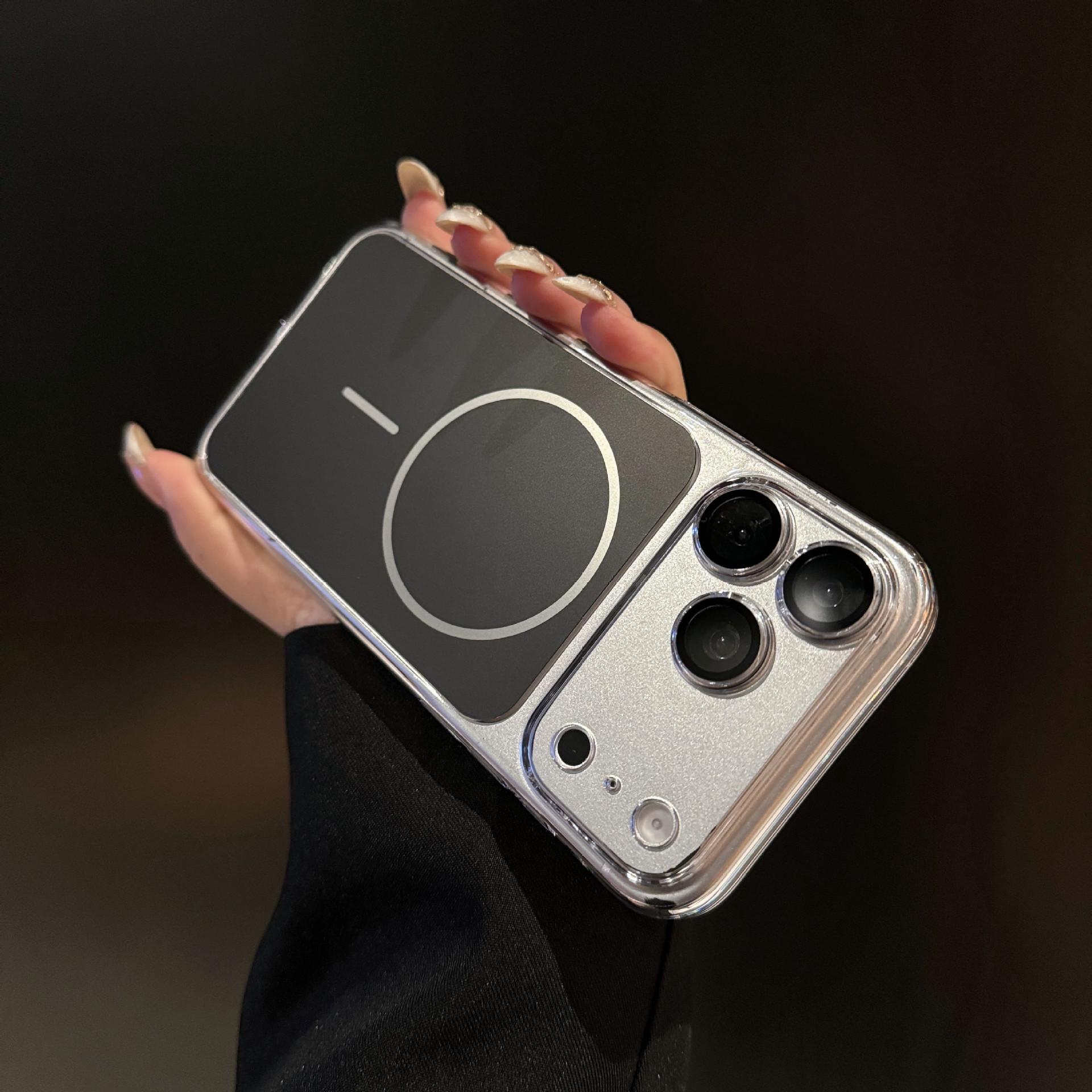 Magnetic iPhone 17 Pro Max Case: Imitation Original Design, Full Coverage Lens, PC Protective. 15 Pro Max чёрный
Magnetic iPhone 17 Pro Max Case: Imitation Original Design, Full Coverage Lens, PC Protective. 15 Pro Max чёрный