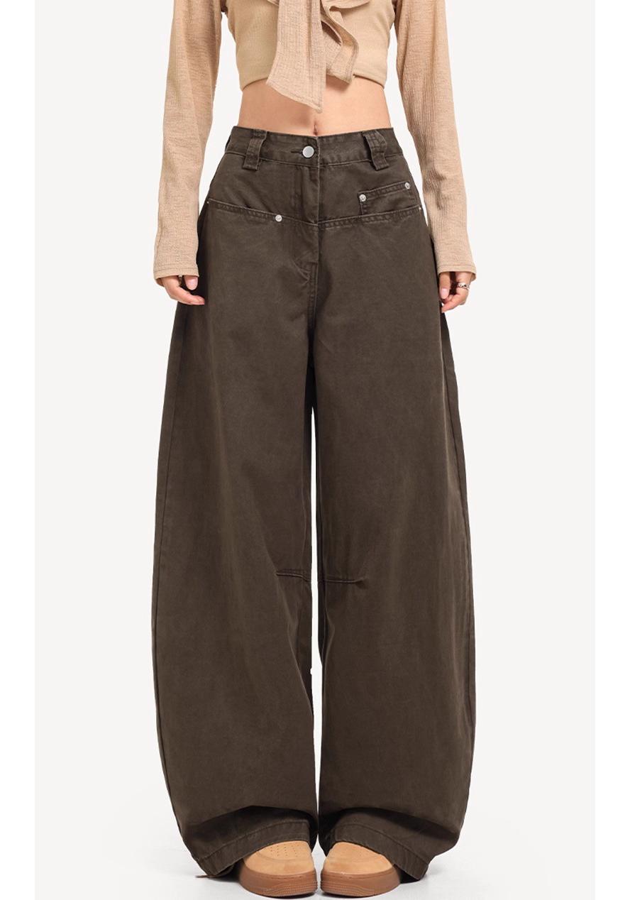 2025 Plus Size Coffee Curved Leg Jeans: Autumn/Winter Velvet Loose Wide-Leg Pants for Women 3XL
2025 Plus Size Coffee Curved Leg Jeans: Autumn/Winter Velvet Loose Wide-Leg Pants for Women 3XL