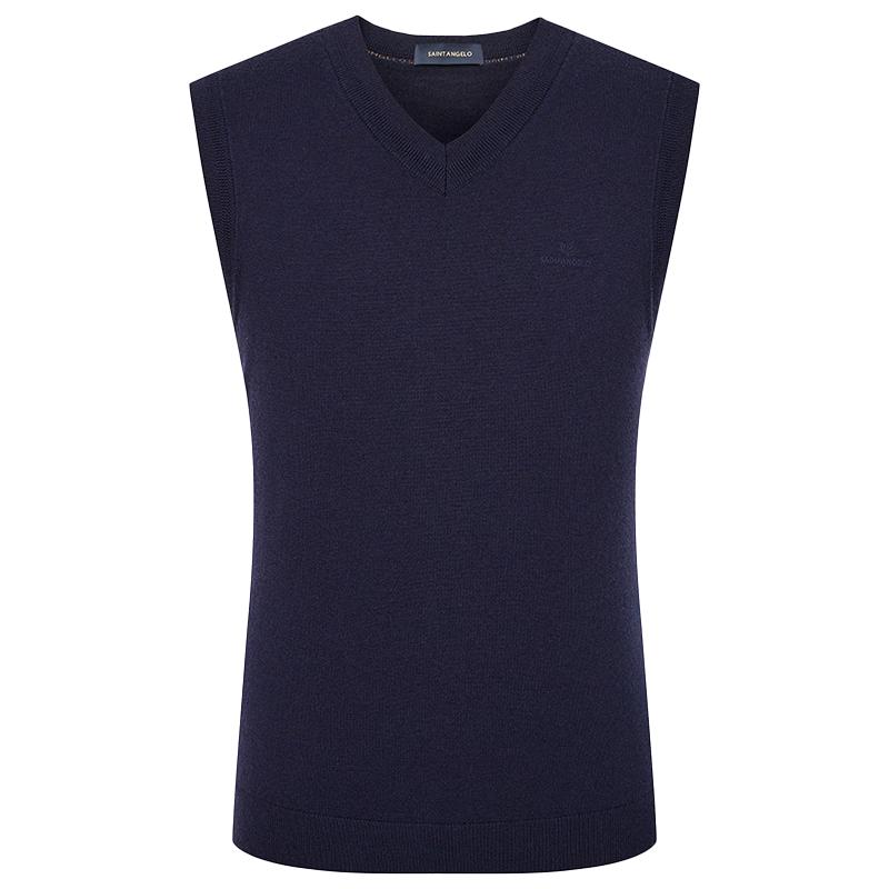 Мужской жилет из чистой шерсти с V-образным вырезом в стиле business casual 2XL-52
Мужской жилет из чистой шерсти с V-образным вырезом в стиле business casual 2XL-52