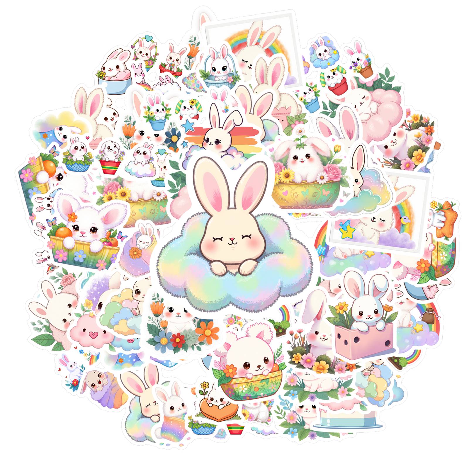 35pcs Pastel Bunny Stickers Cute Easter DIY Stickers Stickers For Laptop Motorcycle Luggage Phone Notebook Luggage
35pcs Pastel Bunny Stickers Cute Easter DIY Stickers Stickers For Laptop Motorcycle Luggage Phone Notebook Luggage