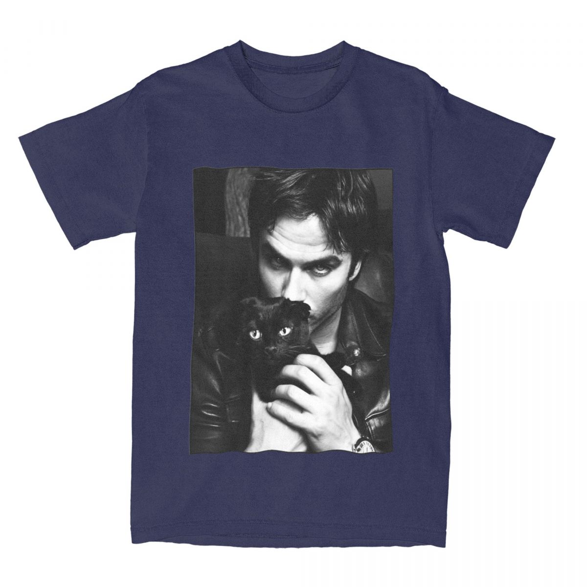 Ian Somerhalder Men T Shirts Damon Salvatore Vampire Unique Tee Shirt Short Sleeve Round Collar TShirts Pure Cotton Clothes 4XL
Ian Somerhalder Men T Shirts Damon Salvatore Vampire Unique Tee Shirt Short Sleeve Round Collar TShirts Pure Cotton Clothes 4XL