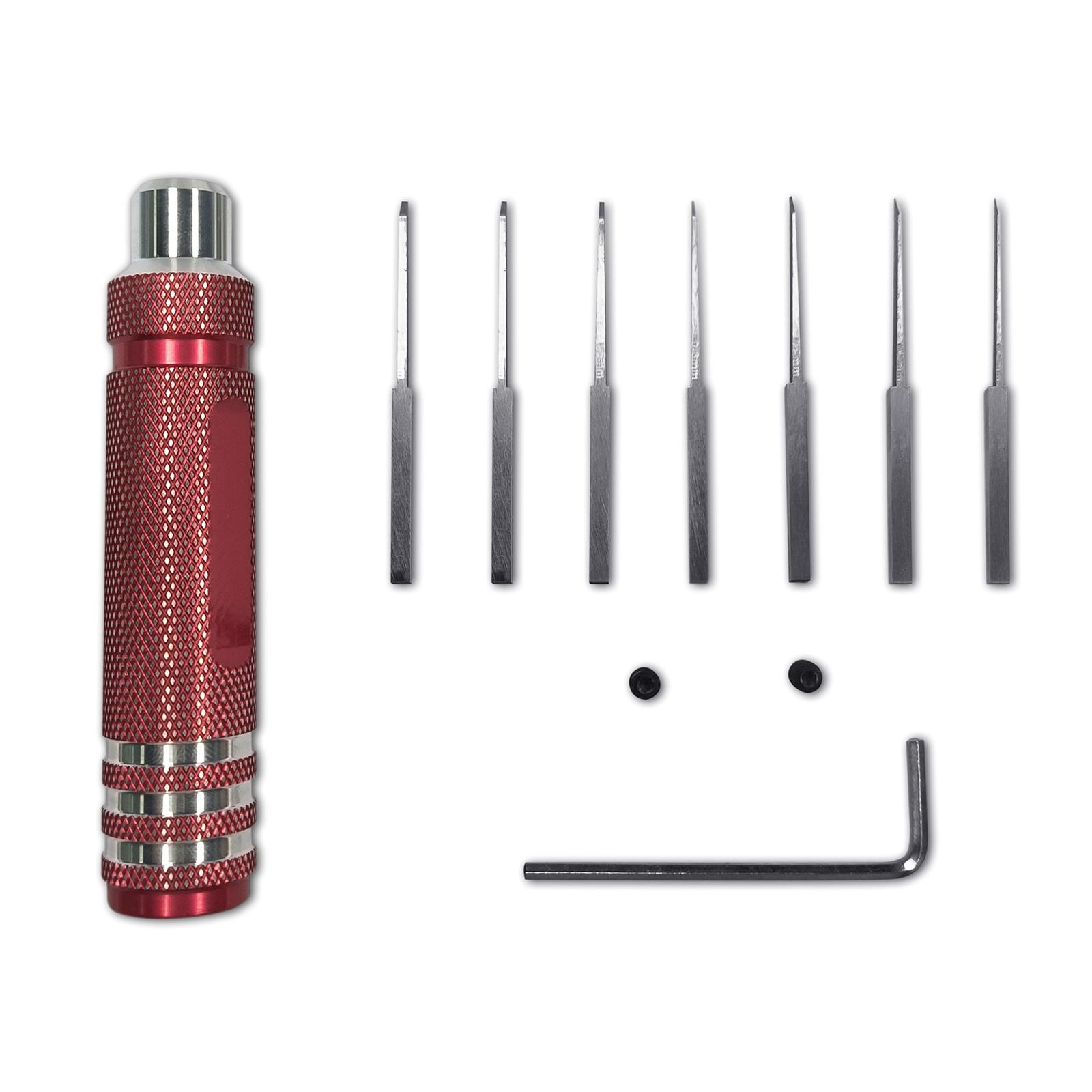 Primes Model Scriber Craft ResinCarved Scriber Line HobbyCutting Tool Chisels 0.1/0.2/0.4/0.6/0.8/1.0/2.0mm 1
Primes Model Scriber Craft ResinCarved Scriber Line HobbyCutting Tool Chisels 0.1/0.2/0.4/0.6/0.8/1.0/2.0mm 1