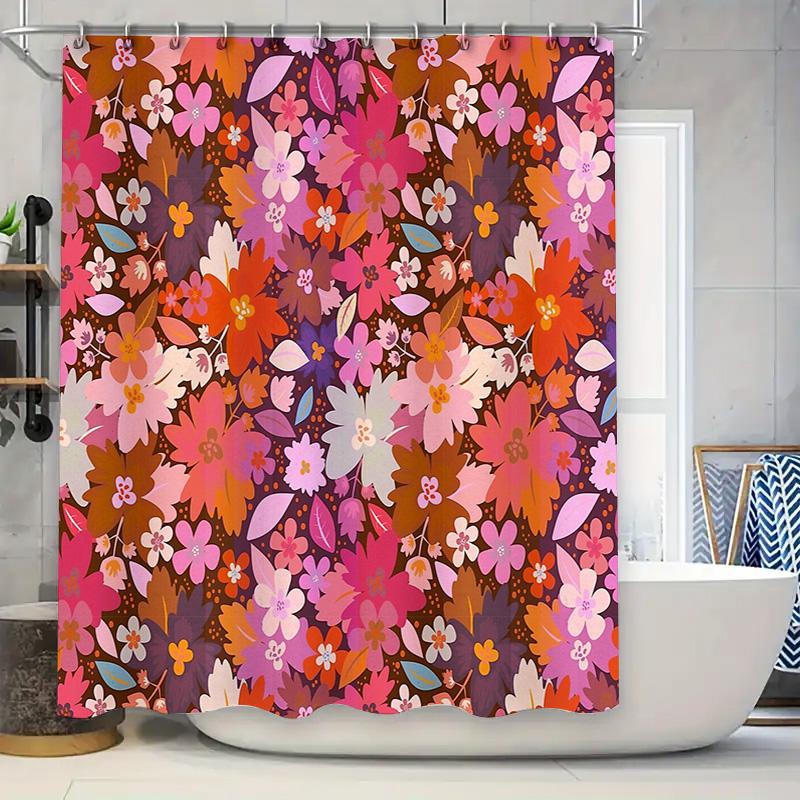 Floral Shower Curtain Botanical Pattern Bathroom Decor Nature Theme Waterproof Fabric Liner Vintage Style Modern Farmhouse Home W60H190(CM)-1 Pcs
Floral Shower Curtain Botanical Pattern Bathroom Decor Nature Theme Waterproof Fabric Liner Vintage Style Modern Farmhouse Home W60H190(CM)-1 Pcs