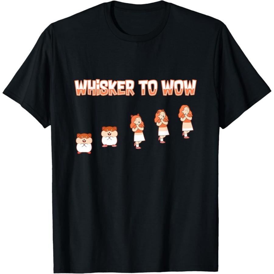 Whiskers to Wow Hamster Evolution - Funny and Cute T-Shirt XXXXXL чорний
Whiskers to Wow Hamster Evolution - Funny and Cute T-Shirt XXXXXL чорний