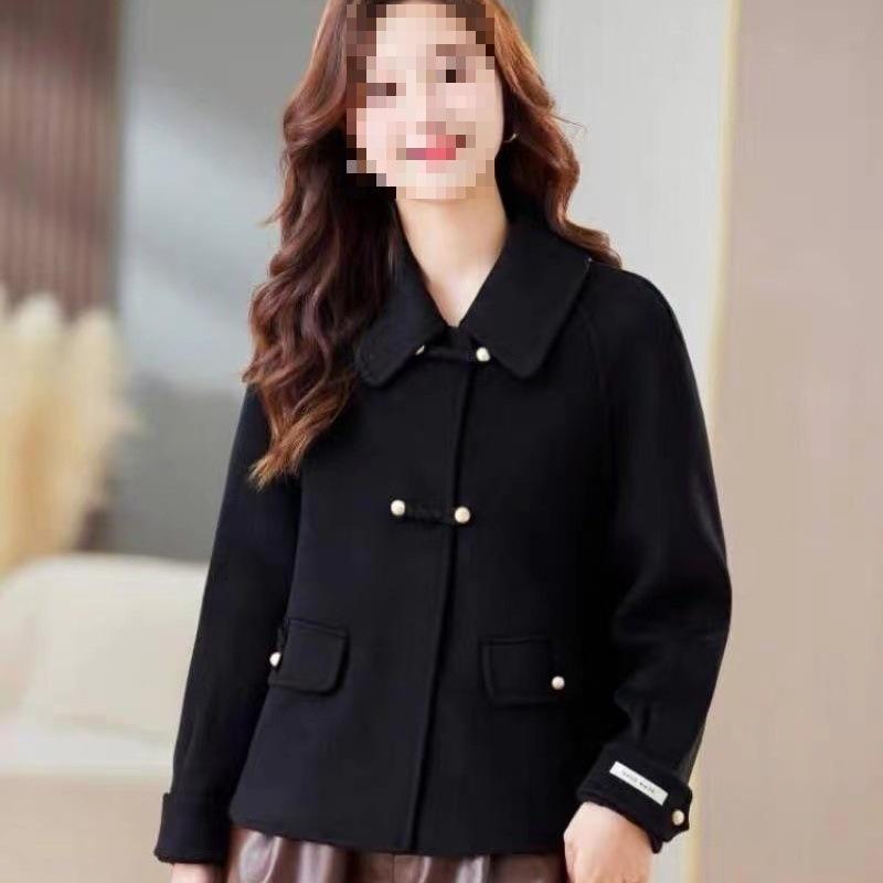 Spring and Autumn New Wool Coat Short Small Double-sided Fleece Jacket Fashion Stroke Button Loose Top l recommended 80.- 52.5kg чорний
Spring and Autumn New Wool Coat Short Small Double-sided Fleece Jacket Fashion Stroke Button Loose Top l recommended 80.- 52.5kg чорний