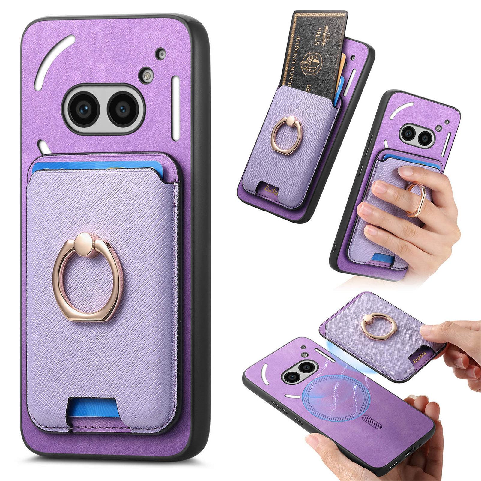 Ни за что Телефон (2а) Плюс/Телефон (2а) Магнитный чехол Кожа+ТПУ Чехол для телефона Съемный карман для карт Purple
Ни за что Телефон (2а) Плюс/Телефон (2а) Магнитный чехол Кожа+ТПУ Чехол для телефона Съемный карман для карт Purple