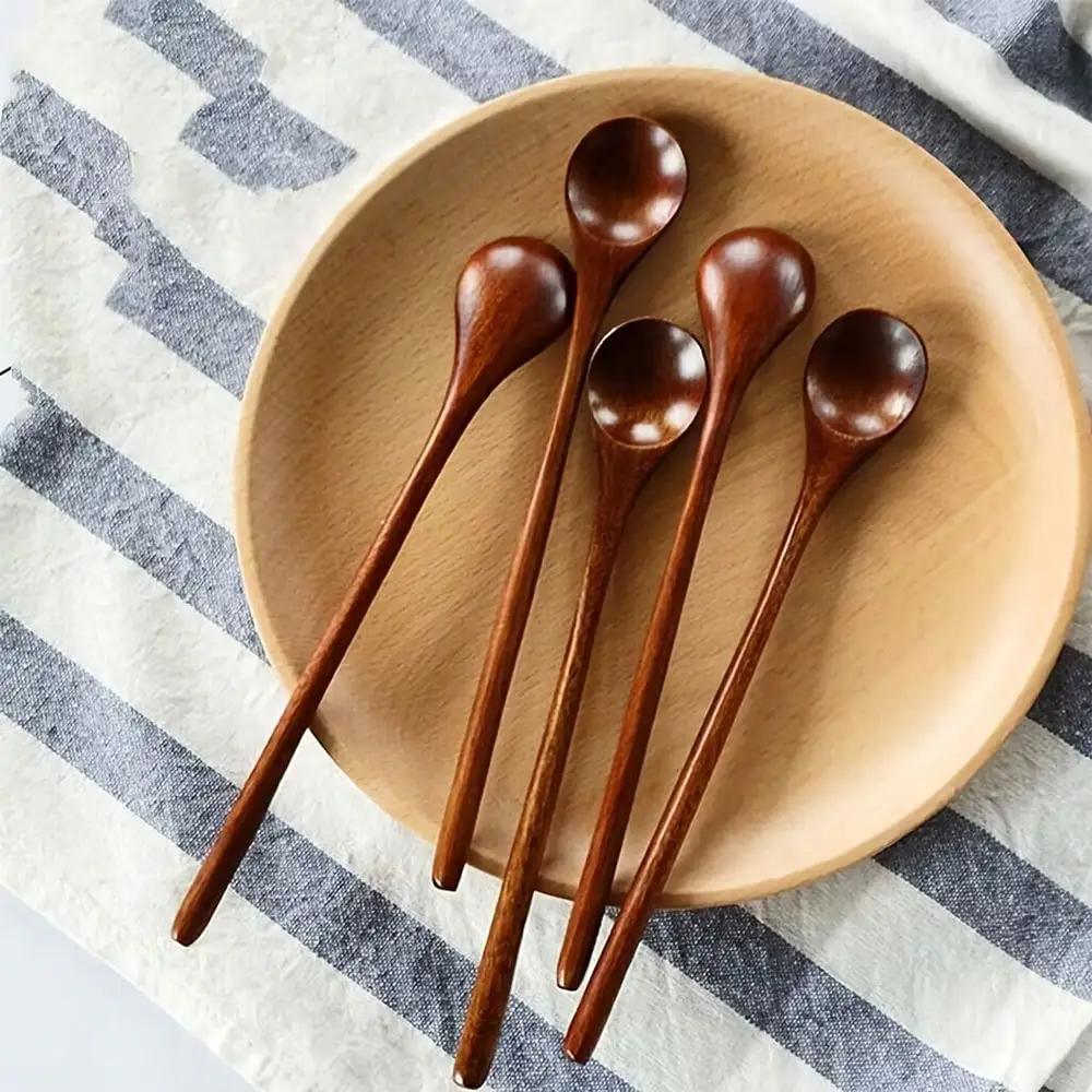 1PC Long Handle Wooden Coffee Spoon, 20cm Stirring Spoon, Elegant Wooden Teaspoon for Honey Dessert Tea
1PC Long Handle Wooden Coffee Spoon, 20cm Stirring Spoon, Elegant Wooden Teaspoon for Honey Dessert Tea