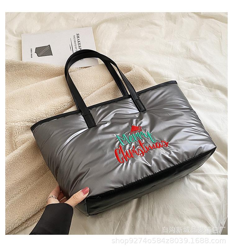 Autumn and winter new large-capacity bag women s 2025 new autumn and winter fashion commuter cotton bag foreign style shoulder tote bag серый
Autumn and winter new large-capacity bag women s 2025 new autumn and winter fashion commuter cotton bag foreign style shoulder tote bag серый