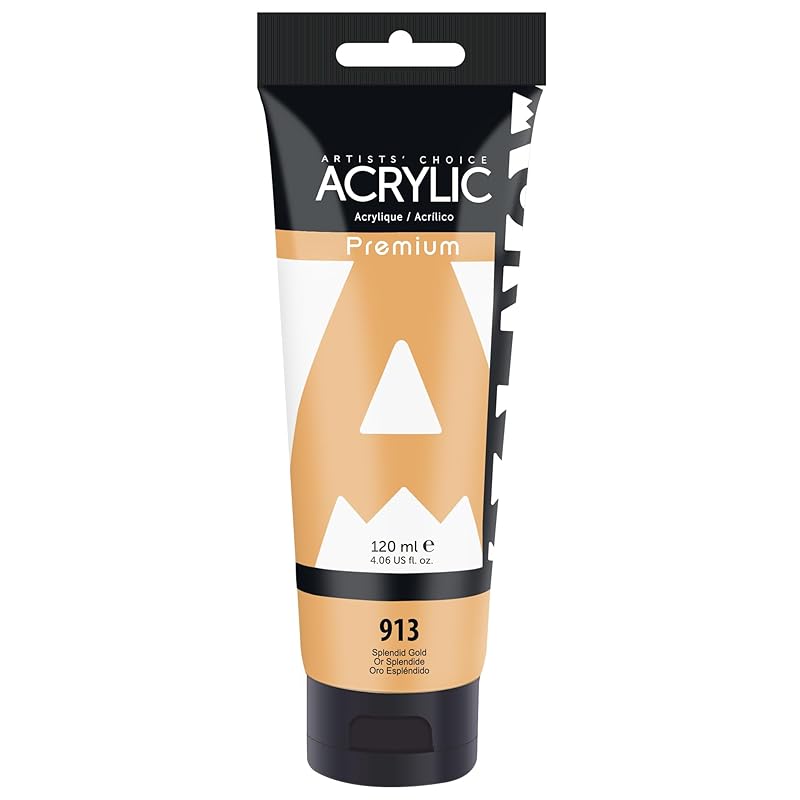 AUREUO acrylic paint splendid gold 120ml tube - Non-toxic pigments for canvas, rock, wood, ceramics and fabrics Paints for painting enthusiasts,
AUREUO acrylic paint splendid gold 120ml tube - Non-toxic pigments for canvas, rock, wood, ceramics and fabrics Paints for painting enthusiasts,