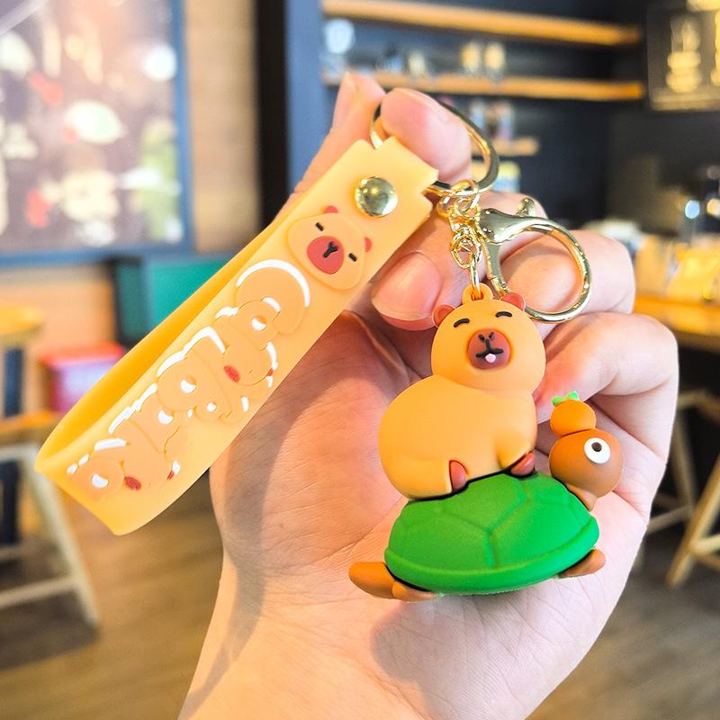 15th Generation Cute Cartoon Capybara Keychain Doll Machine Cute Piggy Christmas Gift Small Present Personalized Gifts Fashion
15th Generation Cute Cartoon Capybara Keychain Doll Machine Cute Piggy Christmas Gift Small Present Personalized Gifts Fashion