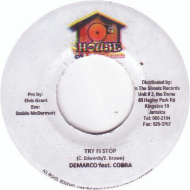 7inch Record DEMARCO, MAD COBRA - Try Fi Stop NONE House Of Hits R Jamaica Reggae, Ska & Dub Used
7inch Record DEMARCO, MAD COBRA - Try Fi Stop NONE House Of Hits R Jamaica Reggae, Ska & Dub Used