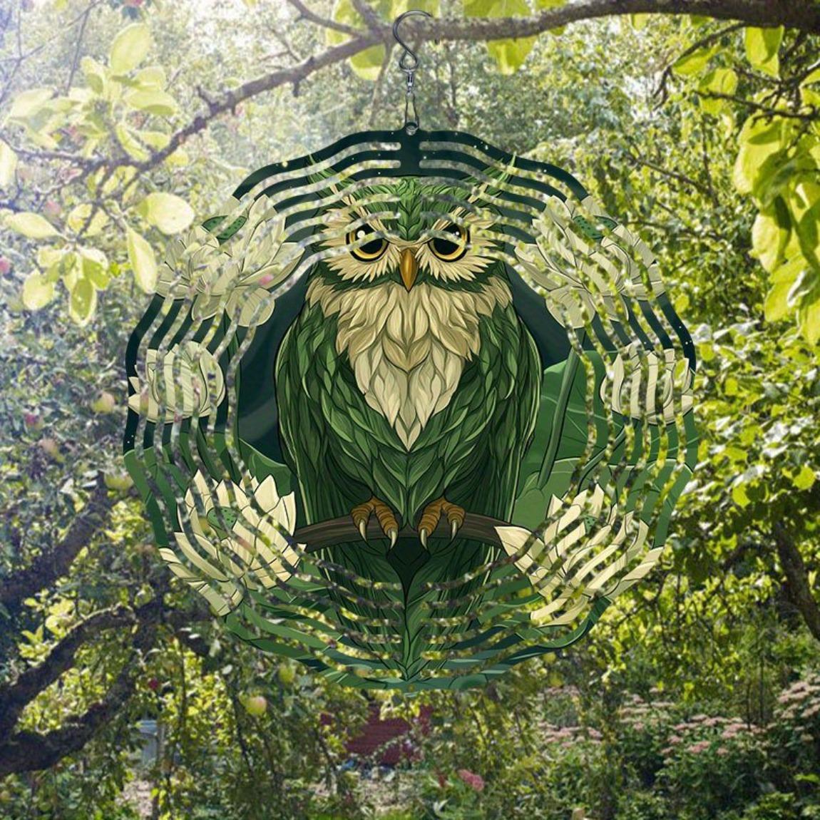 Rotating Wind Chime White Lotus Owl Pattern 3D Metal Garden Spinner Kinetic Wind Catcher Outdoor Decor Large Infinite
Rotating Wind Chime White Lotus Owl Pattern 3D Metal Garden Spinner Kinetic Wind Catcher Outdoor Decor Large Infinite