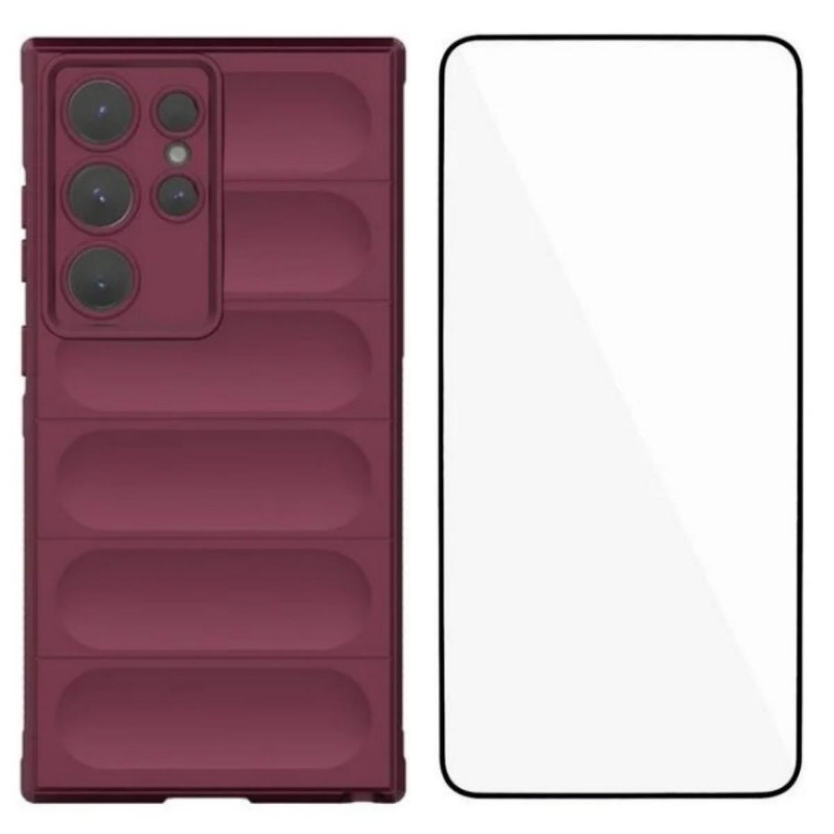 Для Samsung Galaxy S24 Ultra Чохол з ТПУ WANLONFENG Серія HD Протиковзкий Чохол для Телефона із Загартованим Склом C
Для Samsung Galaxy S24 Ultra Чохол з ТПУ WANLONFENG Серія HD Протиковзкий Чохол для Телефона із Загартованим Склом C