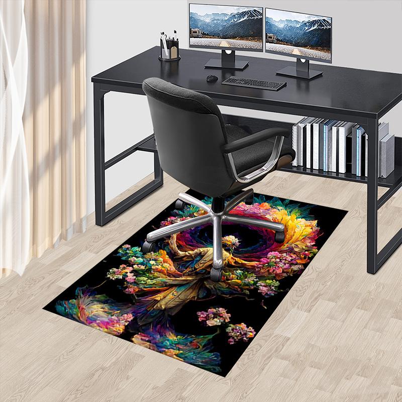 Charming Floral Chair Mat: Office Carpet for Home Decor, Suitable for Living Room, Bedroom, and Various Rooms - Perfect Gift!0200A 60cm by 90cm
Charming Floral Chair Mat: Office Carpet for Home Decor, Suitable for Living Room, Bedroom, and Various Rooms - Perfect Gift!0200A 60cm by 90cm