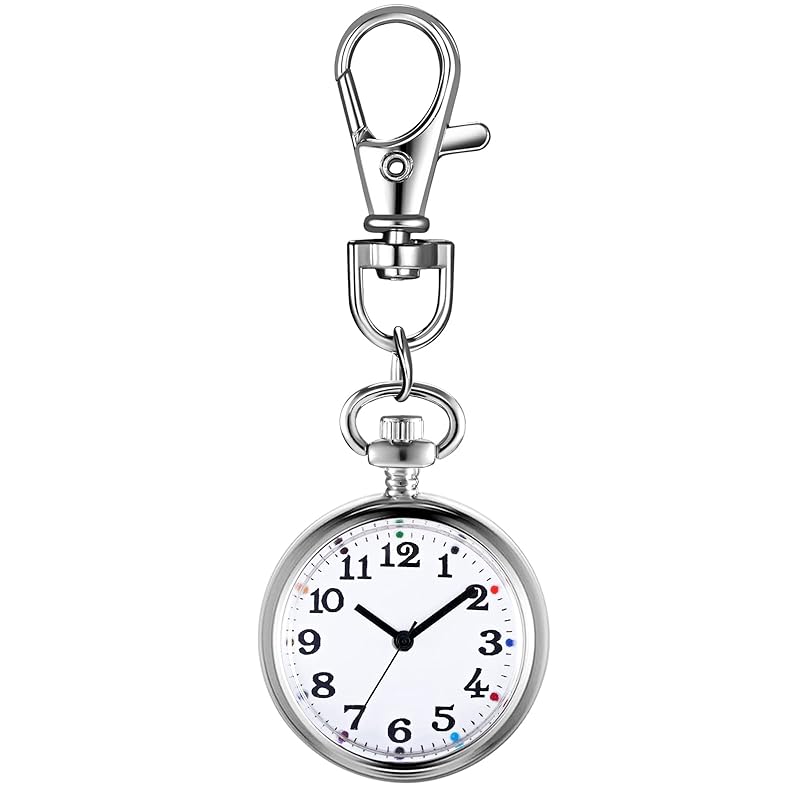 Lancardo nurse watch silicon watch cute flowers nurse clip expansion and contraction pocket watch ladies analog clock pocket watch nursing day Perfect
Lancardo nurse watch silicon watch cute flowers nurse clip expansion and contraction pocket watch ladies analog clock pocket watch nursing day Perfect