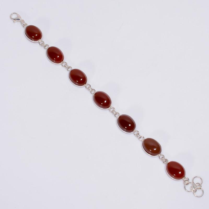 Dazzling Top Grade Qualite 100% Natural Carnelian Oval Shape Ethnic Style Handmade Jewelry 925 Steling Silver Plated Bracelet 7-8 WSJ-4643 7-8 помаранчевий
Dazzling Top Grade Qualite 100% Natural Carnelian Oval Shape Ethnic Style Handmade Jewelry 925 Steling Silver Plated Bracelet 7-8 WSJ-4643 7-8 помаранчевий