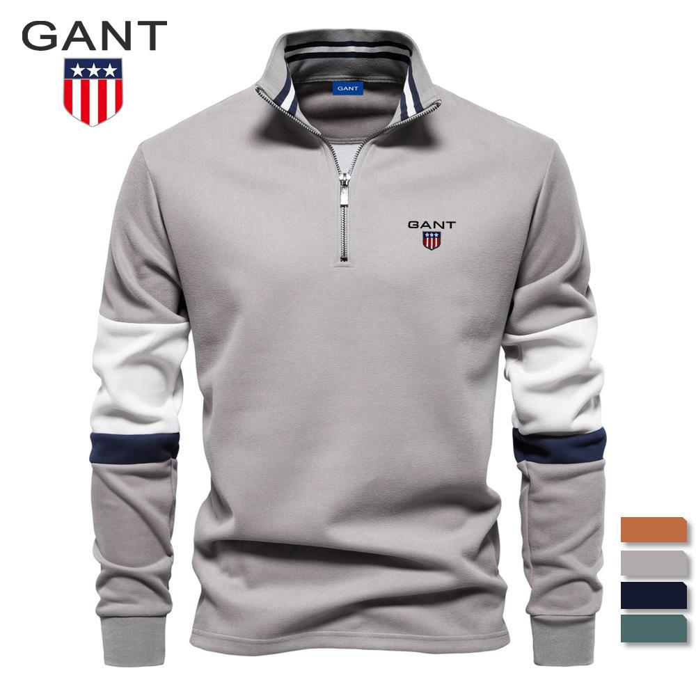 GANT New Embroidered Autumn Long Sleeve Polo Collar Hoodie Trendy European Size Contrasting Color Men s High Quality Hoodie XXL
GANT New Embroidered Autumn Long Sleeve Polo Collar Hoodie Trendy European Size Contrasting Color Men s High Quality Hoodie XXL