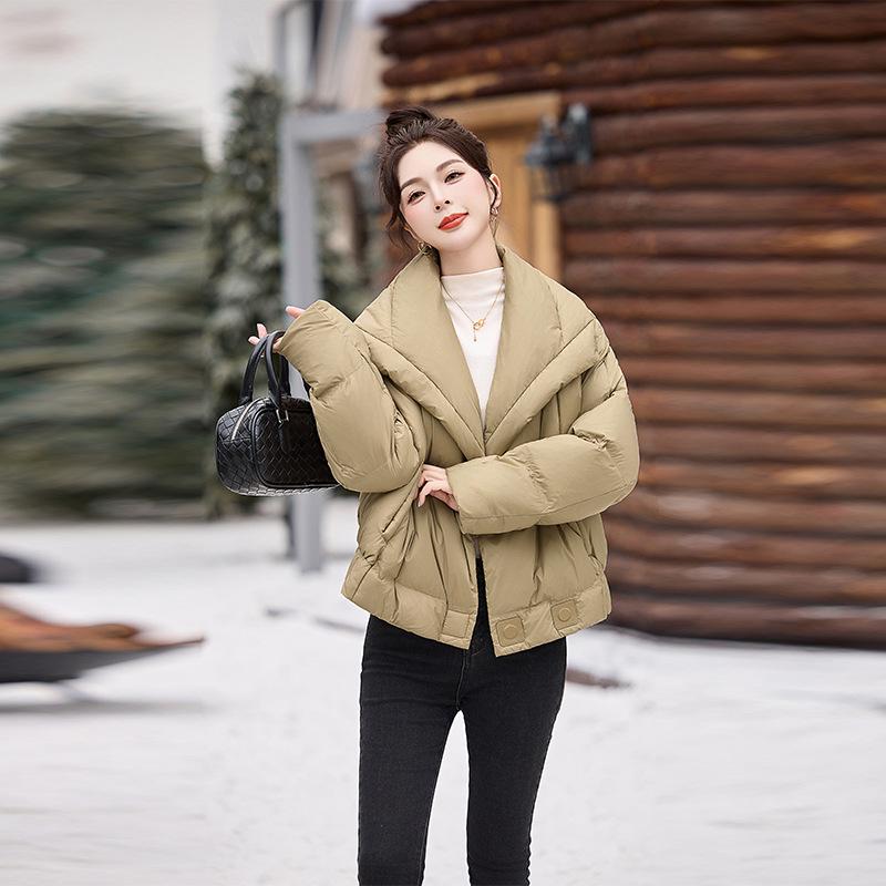 Women s Korean Style Winter Down Jacket with Turn-Down Collar - Thick, Warm, and Fashionable (90% White Duck Down) L (125-140 jin) грязно-белый
Women s Korean Style Winter Down Jacket with Turn-Down Collar - Thick, Warm, and Fashionable (90% White Duck Down) L (125-140 jin) грязно-белый
