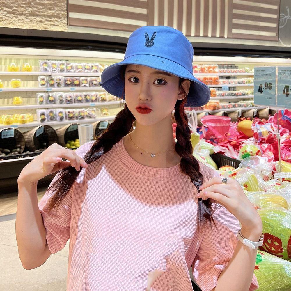 Embroidered For Men Star For Women Rabbit Fisherman Hat Sun Protection Hat Women Cap Bucket Hat
Embroidered For Men Star For Women Rabbit Fisherman Hat Sun Protection Hat Women Cap Bucket Hat