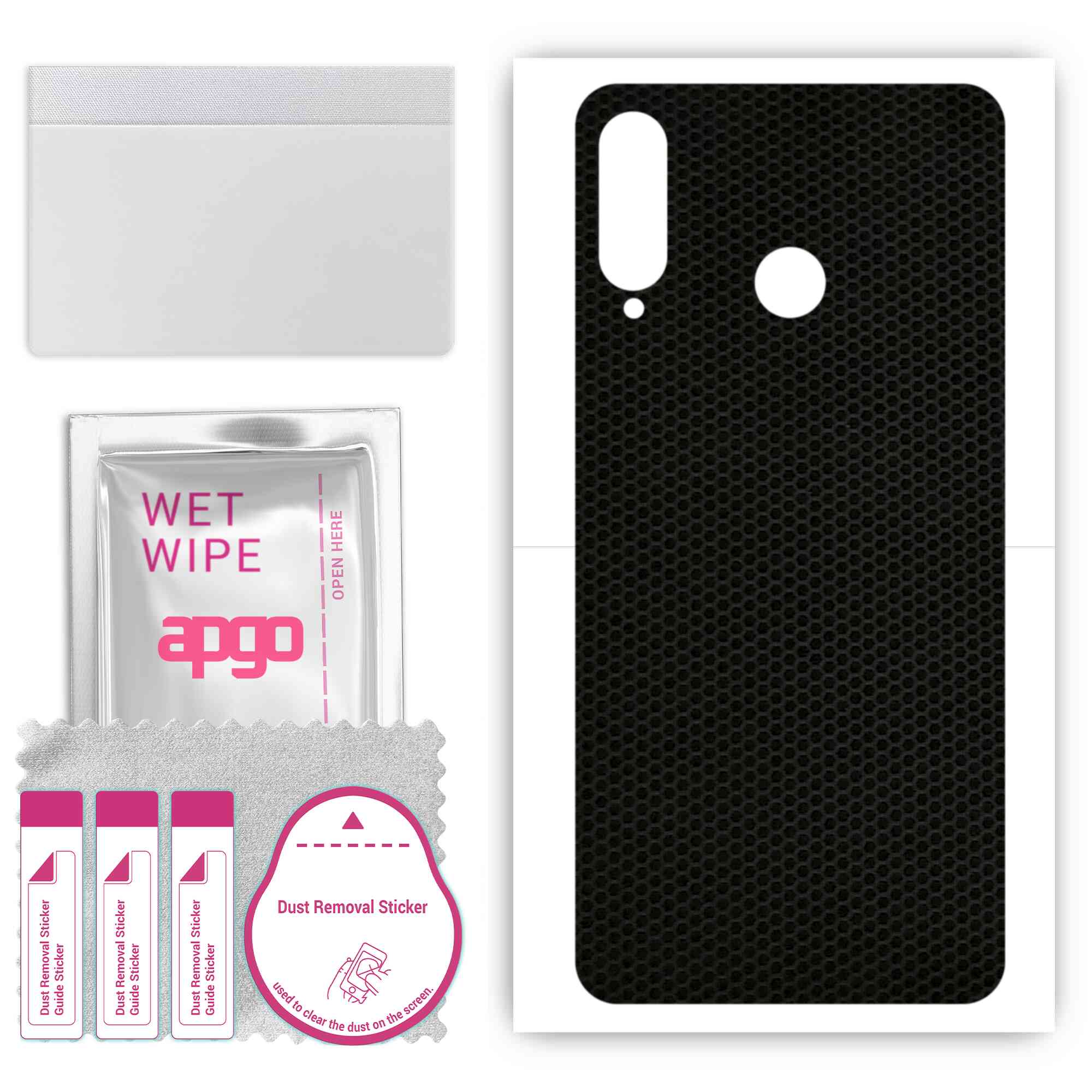 apgo Protective Skin Sticker for the back compatible with Huawei nova 4e, Wrap Film, Foil, Vinyl - Pattern Matrix
apgo Protective Skin Sticker for the back compatible with Huawei nova 4e, Wrap Film, Foil, Vinyl - Pattern Matrix